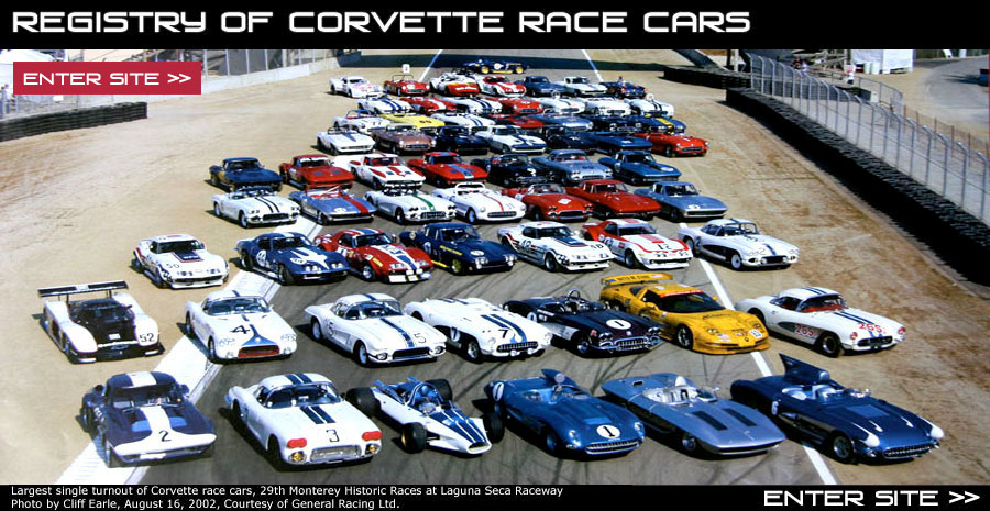 Registry of Corvette Race Cars